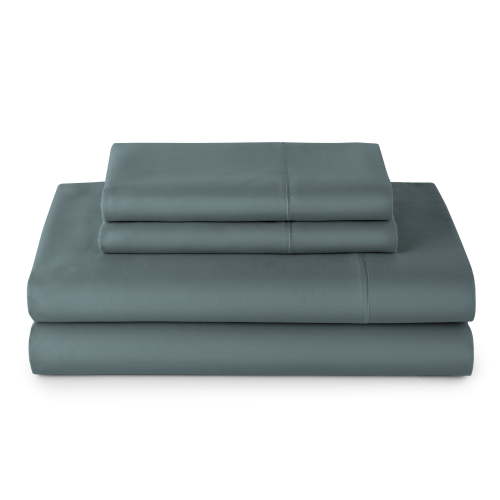 Better Homes & Gardens 3-Piece 400 Thread Count Nimbus Blue Performance HYGROCOTTON® Sheet Set, Twin