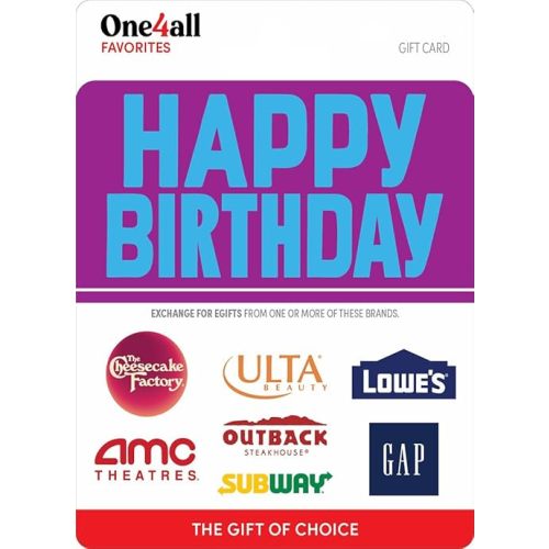 Happy Birthday Gift Card