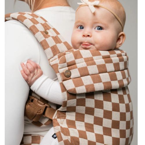 The Monarch Carrier - Mocha Check – Mabē