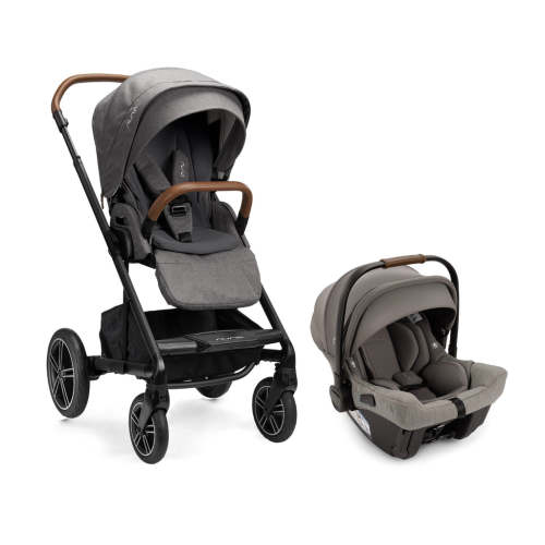 Nuna MIXX Next and PIPA urbn Travel System - Granite