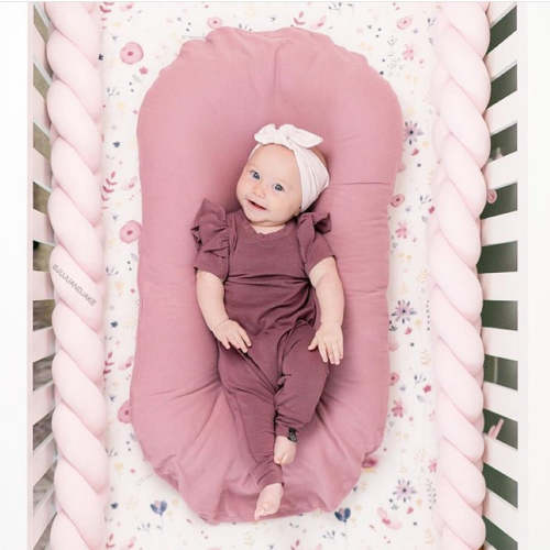 Braided Crib Bumper | Toddler Bed Bumper