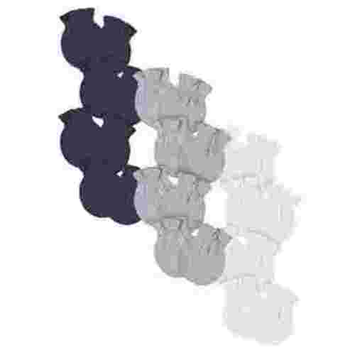Gerber Baby Boy or Girl Gender Neutral No Scratch Mittens, 12-Pack, (0-3 Months)