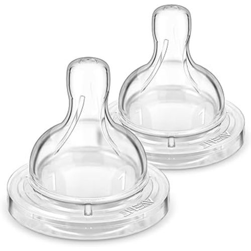 Philips Avent Anti-Colic Baby Bottle Flow 1 Nipple, 2pk, SCY761/02