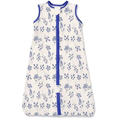 TotAha Light Sleep Sack, Stretchy, Soft, Cozy Wearable Blanket Sleep Bag with 2-Way Safe Zippers for 0-6-12-24 Months 0.5 TOG