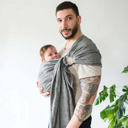 Obsidian Ring Sling | Baby Carriers | hope&plum Baby Wrap Carrier