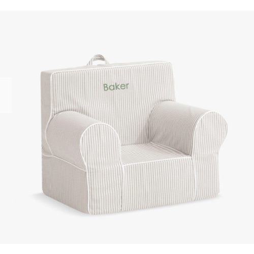 Anywhere Chair®, Oatmeal Oxford Stripe | Pottery Barn Kids