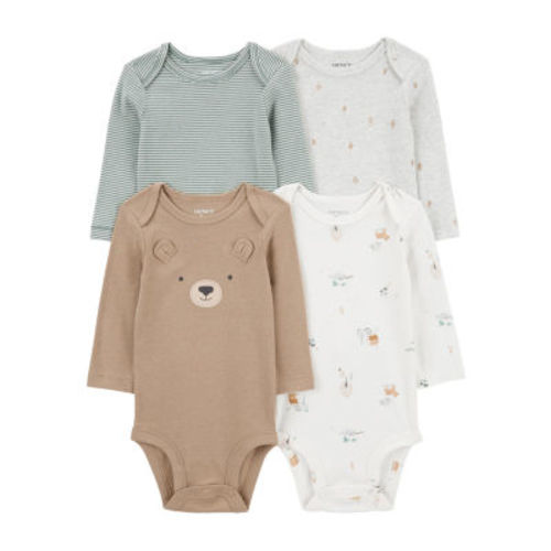Carter's Baby Unisex Crew Neck Long Sleeve Bodysuit