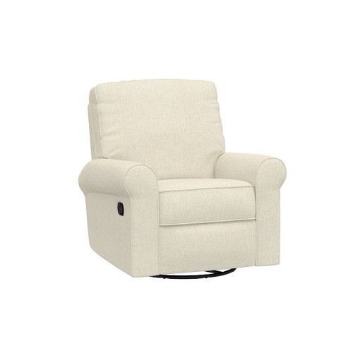 Comfort Manual Recliner Performance Basketweave Slub Oatmeal
