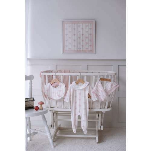 5-Piece Newborn Set - Ribbon/Pink