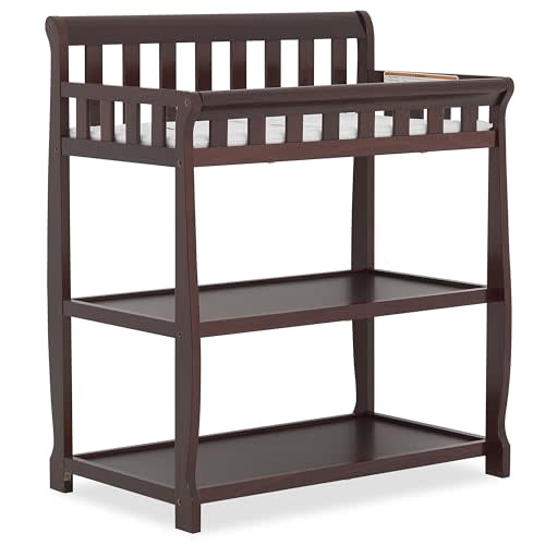 Dream On Me Ashton Changing Table, Espresso , 34x20x40 Inch (Pack of 1)