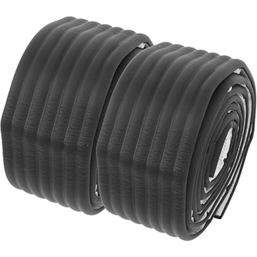 Homoyoyo 2pcs Soft Sponge Corner Protectors Edge Furniture Padding Home Safety Bumpers for Cribs Tables Stairs