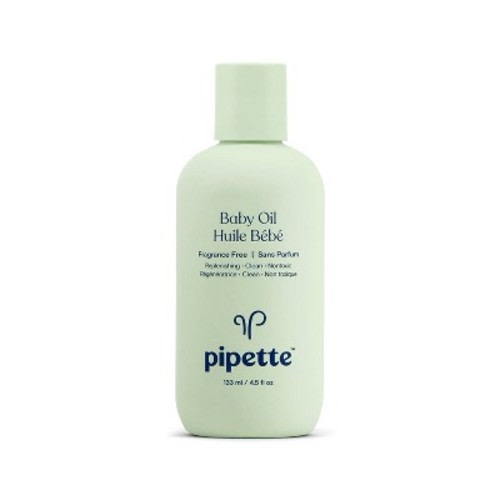 Pipette Fragrance Free Baby Oil - 4.5 fl oz