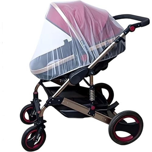 Enovoe Mosquito Net for Stroller, Bassinet, Cradle - Blue Baby Mosquito Net Cover for Playards, Pack N Plays, Mini Crib