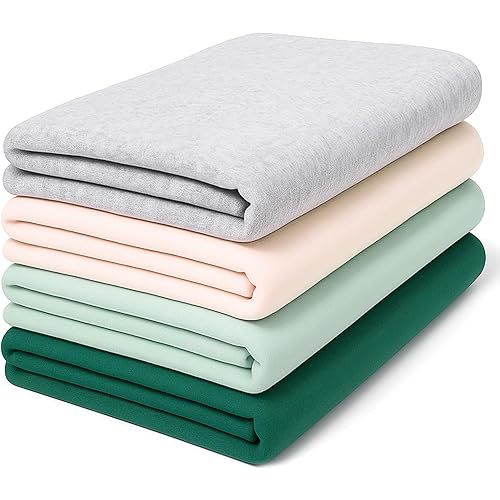 littogoose Premium 4-Pack Swaddle Blankets for Babies-Soft Lightweight 47"x47" Receiving Blanket, for Swaddling, Newborn Essentails