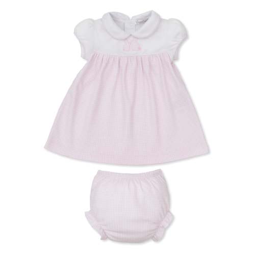 Pique Bunny Bash Pink Dress Set
