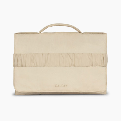 CALPAK Diaper Changing Pad Organizer - Oatmeal