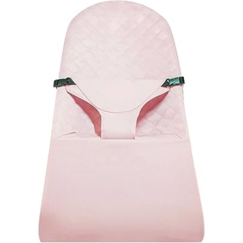 Fabric Seat for Bouncer, Replacement Cover for Baby Bjorn Bouncer Bliss, Soft Breathable Machine Washable (Pink, Cover Only)
