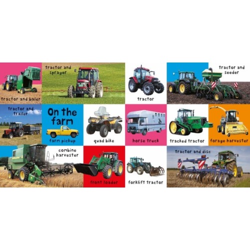 First 100 Board Books: Trucks and Things That Go - Priddy Books