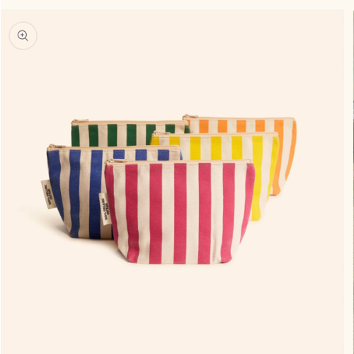 Organic Cotton Zipper Bags