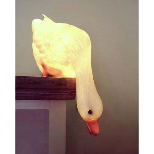 Duck Looking Down Lamp
