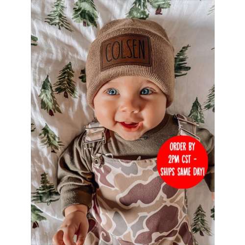 Personalized Printed Name Beanie