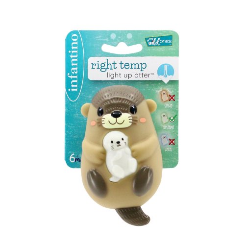 Infantino Right Temp Light Up Otter