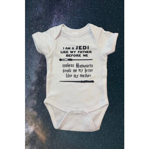 Jedi or Wizard Shower Gift / Custom Onesie / Best Baby Shower Gifts
