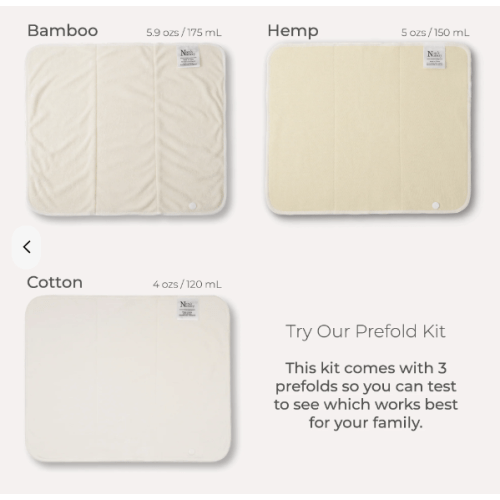 Nora's Nursery - Try Our Prefold Kit