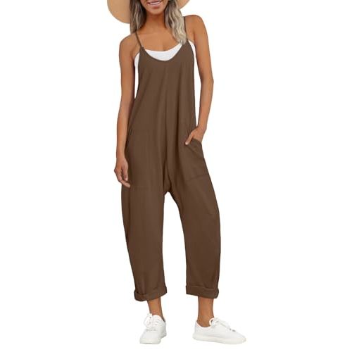 AUTOMET Jumpsuits for Women Casual Summer Outfits Rompers Comfy Beach Vacation Trendy Overalls Jumpers Fashion Clothes 2025