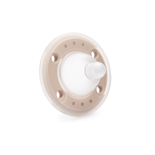 Ninni Pacifier- Oatmeal 1 Pack Breastlike Pacifier – Ninni Co