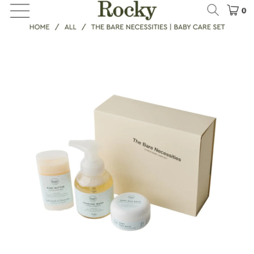 The Bare Necessities | Baby Care Set