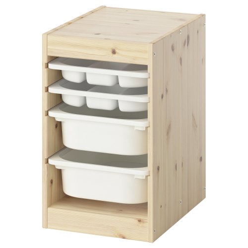 Trofast Storage (White Bins Included)