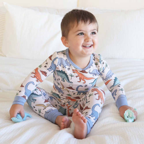 Dino Dude Two Piece Pajama Set