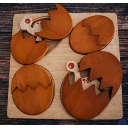 Dinosaur Hatching Eggs Puzzle | littlelightcollective