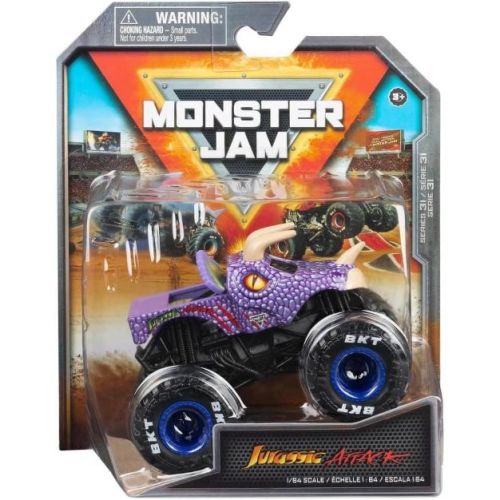 Monster Jam Jurassic Attack 1:64 Diecast Truck