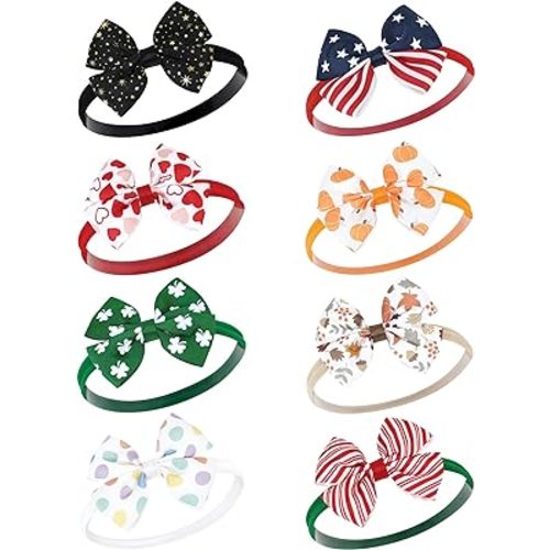 Hudson Baby Cotton and Synthetic Headbands, Size 0-24 Months