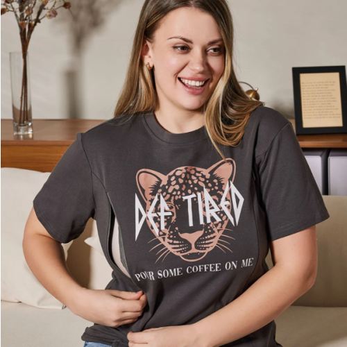 Pour Some Coffee On Me Nursing T-shirt – Giftifymama