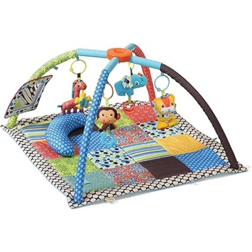 Infantino Twist and Fold Activity Gym, Vintage Boy