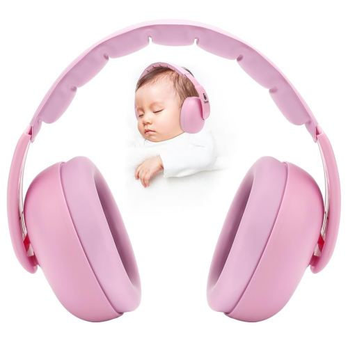 Baby Headphones for Noise - Upgraded Ear Muffs Noise Protection - Noise Cancelling Headphones - Ear Protection for 3 Months to 2 Years, Normal
