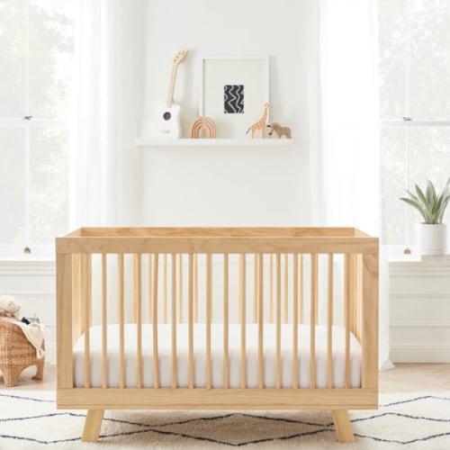 Babyletto Hudson 3-in-1 Convertible Crib with Toddler Bed Conversion Kit