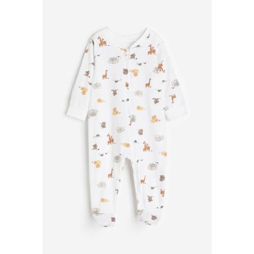 PAJAMA JUMPSUIT WITH COVERED FEET