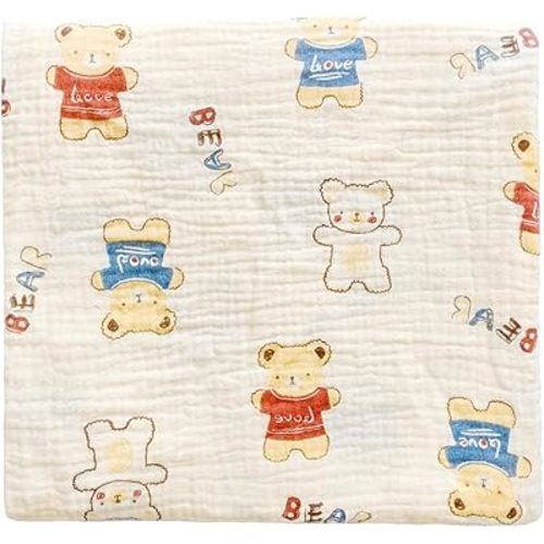 Muslin Newborn Baby Swaddle Blanket 40 x 40 inches(100x100cm) Unisex Swaddling Wrap Soft Silky Muslin Swaddle Blankets Neutral Receiving Blanket for Newborn Babies Boys and Girls Large
