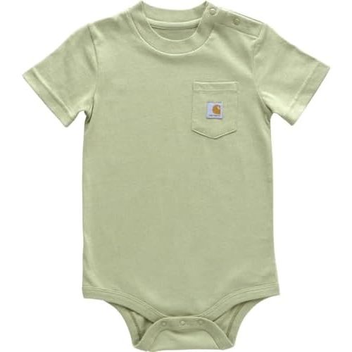 Carhartt Kid's CA5004 Short-Sleeve Pocket Bodysuit