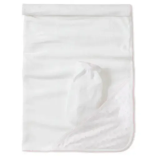 Pink Ele-Fun Towel with Mitt