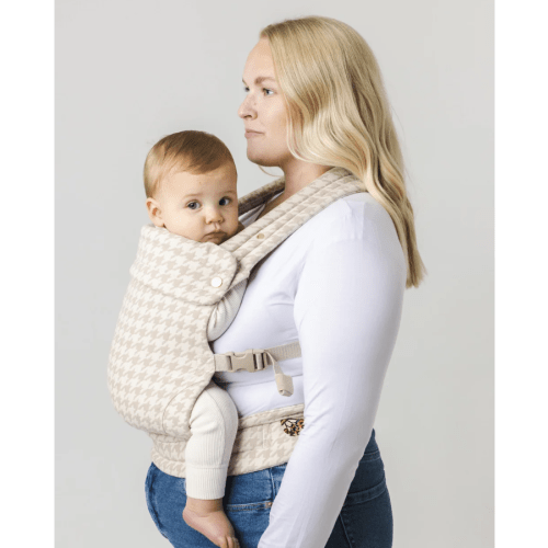 The Monarch Baby Carrier - Houndstooth – Mabē
