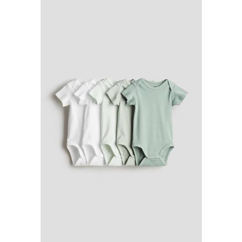 5-PACK COTTON BODYSUITS