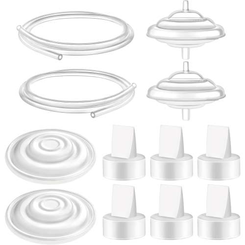 Maymom Pump Parts Backflow Protector Membrane Duckbill Valve Tube Compatible with Spectra (6 Valve) HSA/FSA Eligible