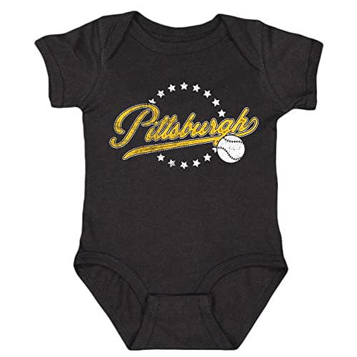 Retro Vintage Style Kid's Bodysuit for Baseball Fans