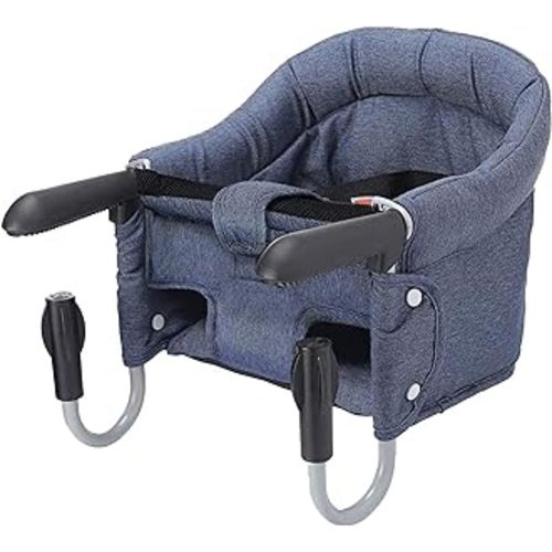 Hook On Chair,Portable High Chair with Storage Bag - Hook On, Clip On, and Fast Table Chair with Removable Seat for Home and Travel