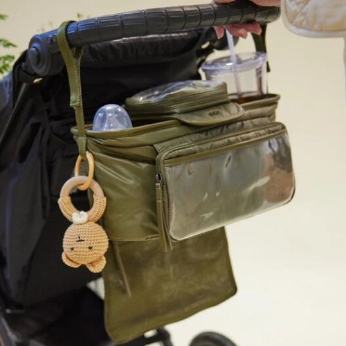 Baby Stroller Caddy - Olive